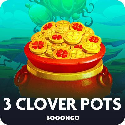 3 Clover Pots